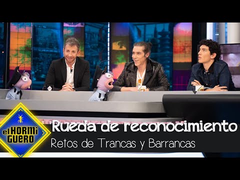 Óscar Jaenada se pica con el juego de Trancas y Barrancas - El Hormiguero