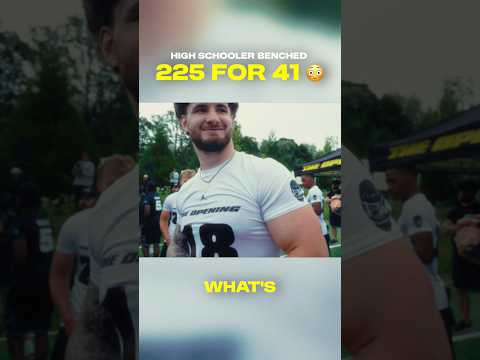 High Scooler Benches 455?! 😳 (Mr. Peptides)