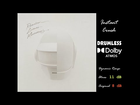 Daft Punk - Instant Crush [Drumless Edition] (Dolby Atmos)