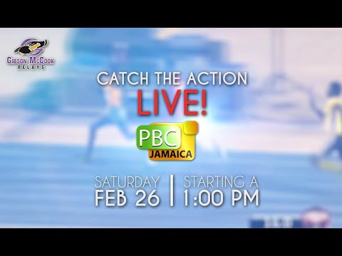 Gibson Relays LIVE on PBCJ || February 26 @ 1:00 PM