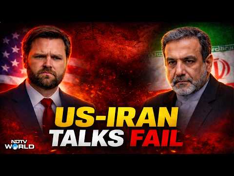 US Iran War | US Iran Peace Talks Fail | JD Vance Departs From Pakistan | US Iran War