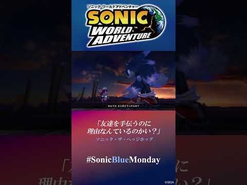 優しさに胸が温かくなる言葉 | 『ソニックワールドアドベンチャー』 #SonicBlueMonday #名言