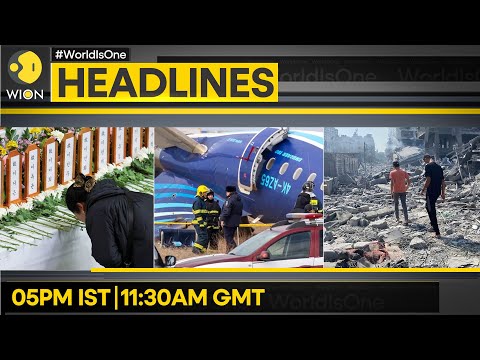 Russia To Intensify Plane Crash Probe | Deadly Gaza War | UN Warns About Climate Breakdown | WION
