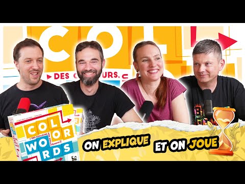 Color Words, on explique et on joue (Les Sabliers d'or)