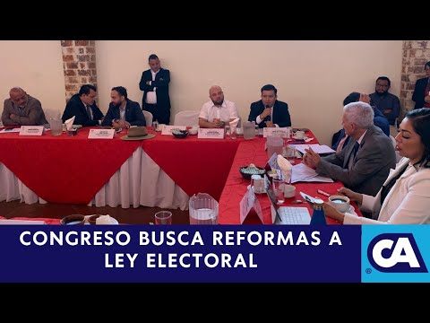 Comisión del Congreso entregaría 10 temas para discutir reformas a Ley Electoral