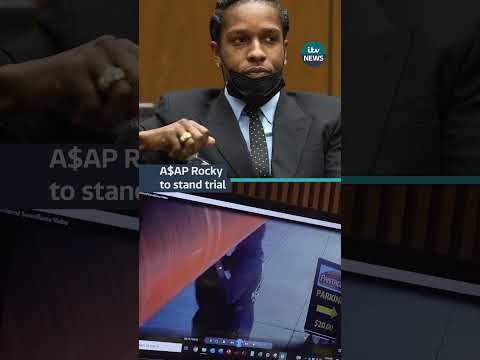A$AP Rocky must stand trial on charges that he fired a gun at a former friend #itvnews #asaprocky
