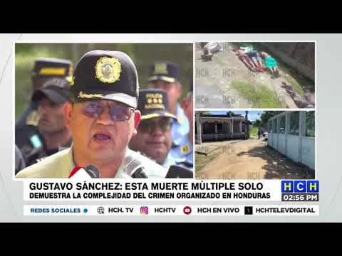 Al crimen organizado, le atribuye masacre de Puerto Cortés, el ministro de Seguridad