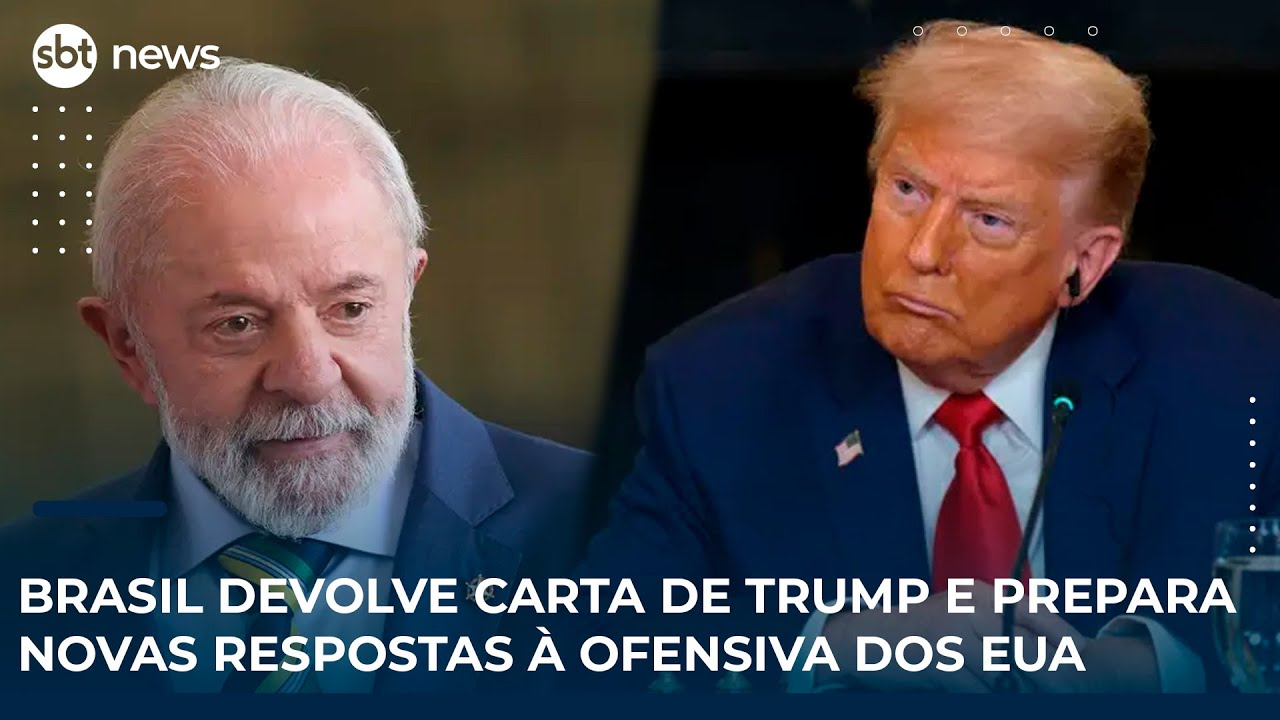 Brasil devolve carta de Trump e prepara novas respostas à ofensiva dos EUA | SBT News