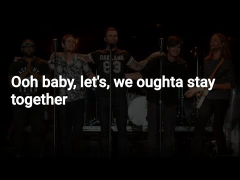 Maroon 5 - Let's Stay Together (Lyrics | Letra)