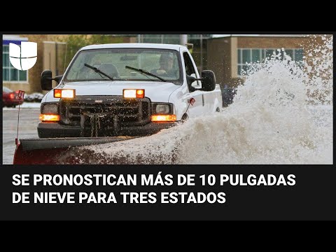 Tormenta invernal avanza hacia el centro y este de EEUU: varios estados están bajo alerta