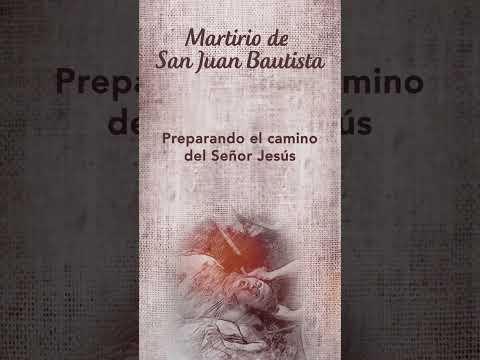 Oración al Martirio de San Juan Bautista #SantoDelDía  #TeleVID #Shorts