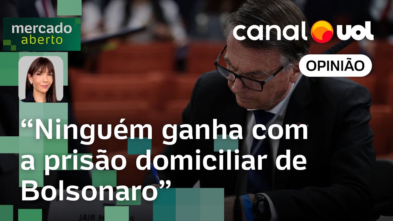 Bolsonaro preso às vésperas do tarifaço tem efeito imprevisível sobre economia | Amanda Klein