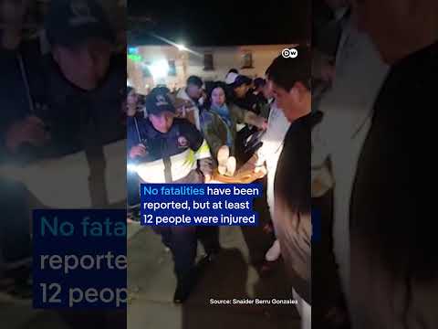 Stage collapses during  school celebration | DW News