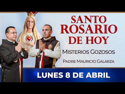 Santo Rosario de Hoy | Lunes 8 de Abril - Misterios Gozosos #rosario