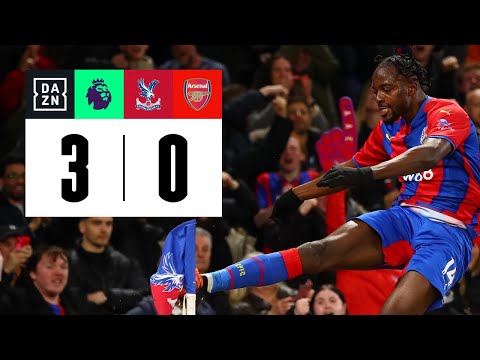 Crystal Palace vs Arsenal (3-0) | Resumen y goles | Highlights Premier League