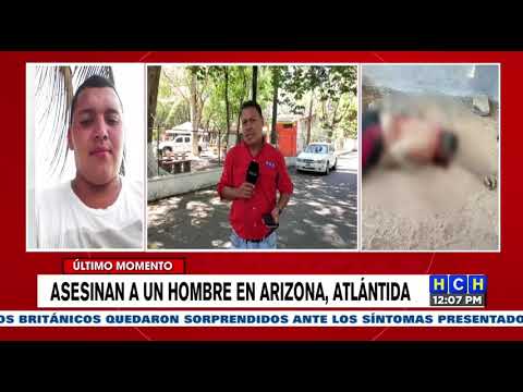 A balazos matan joven en Arizona, Atlántida