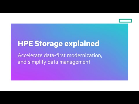 HPE Storage Explained