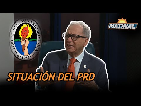 Julio Mariñez, Vicepresidente del (PRD) situación del PRD al día - Matinal