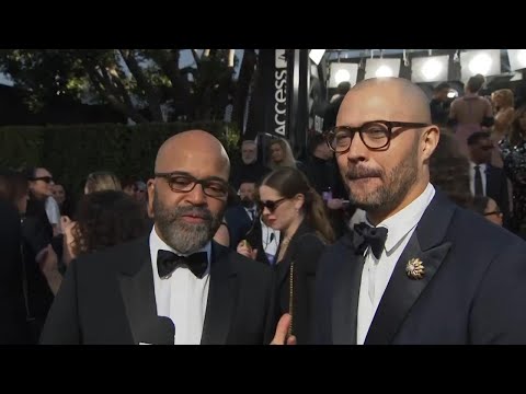 Jeffrey Wright, Cord Jefferson and Wanda Sykes among the arrivals at the Golden Globes