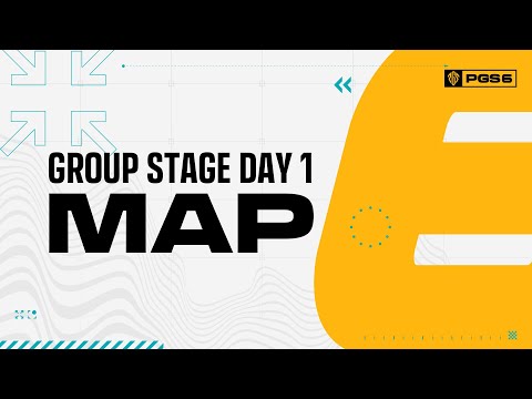 【MAP配信】 PUBG Global Series 6 Group Stage DAY 1