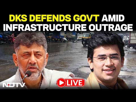 Karnataka News LIVE | DK Shivakumar Defends Govt Amid Bengaluru Infrastructure Outrage | Bengaluru