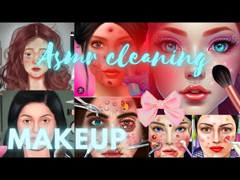 "7 Minutes of Relaxing ASMR Cleaning Game | Satisfying & Stress Relief Sounds"