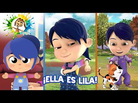 ELLA ES LILA 🐶 MI PERRO CHOCOLO | CANCIONES INFANTILES | MÚSICA PARA JUGAR ♫ #videosparaniños