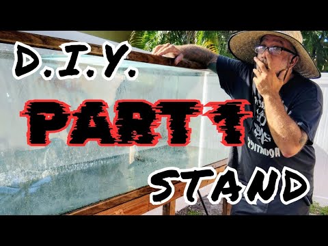 Building a DIY Stand for my 220 Gallon Aquarium! Building a custom stand for a massive 220-gallon aquarium can be a daunting task, but with some crea
