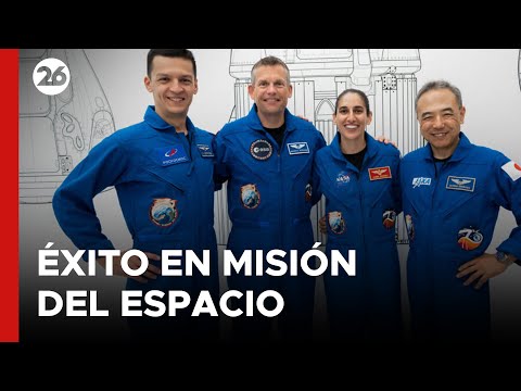 EE.UU | Los 4 tripulantes de la misión Crew-7 de la NASA regresaron con éxito del espacio
