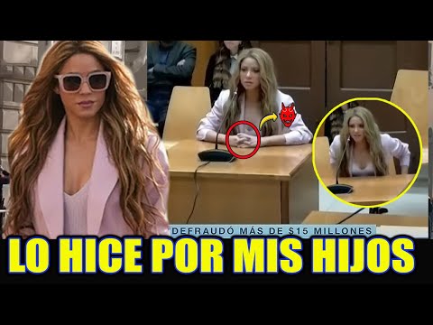 ¡El juicio que ha sacudido al mundo! SHAKIRA se declara Culpable y CONMOCIONÓ a Millones POR ESTO!