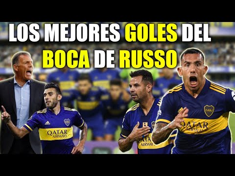 Los MEJORES GOLES del BOCA de MIGUEL ANGEL RUSSO