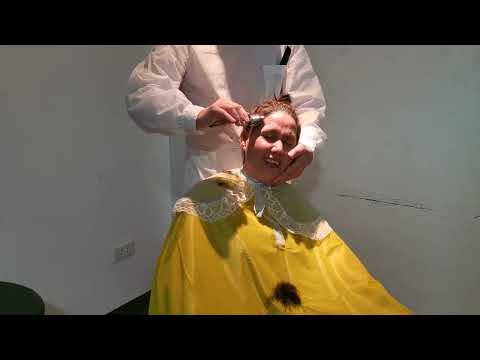 CHERRY JANE forced shaved hair cut FULL VIDEO✂️