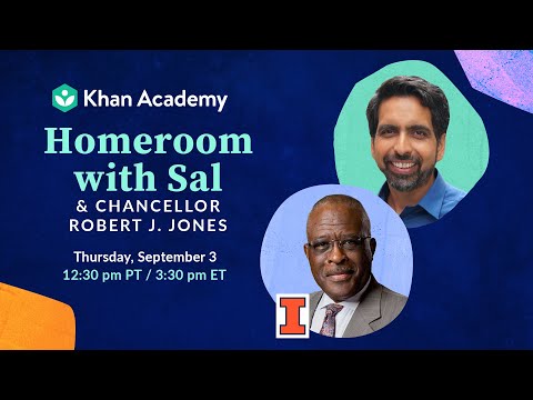 Homeroom with Sal & Chancellor Robert J. Jones - Thursday, September 3