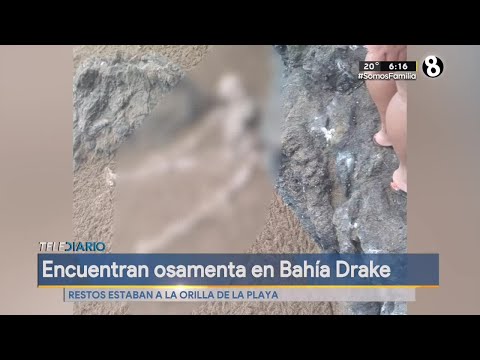 Encuentran Osamenta en Bahía Drake