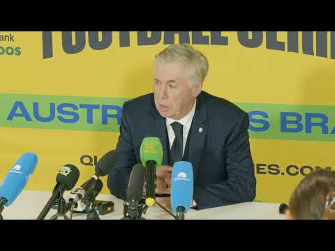 Ancelotti urges calm as Brazil test young talent in Australia draw｜Seleção｜Endrick｜Estevao