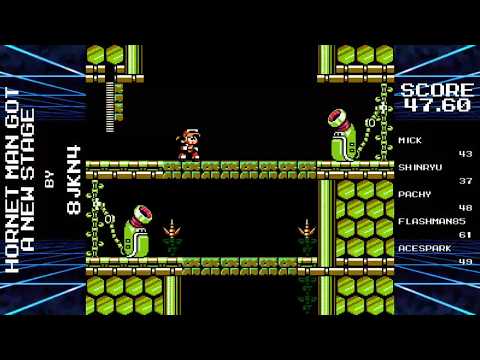Make a Good Mega Man Level 3 Blind Run - Pt 51A - Hornet Man got a Shape