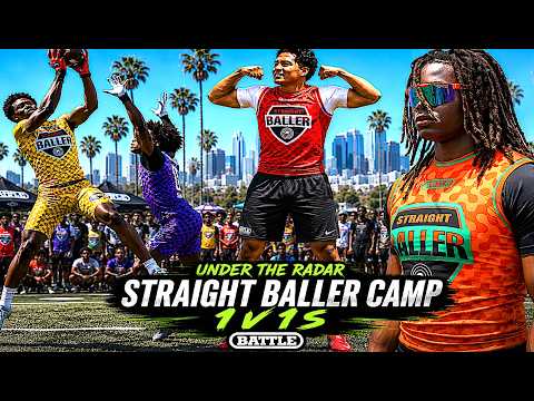 👀 ELITE 1-on-1 BATTLES  🔥🏈 | UTR Straight Baller Camp Highlights