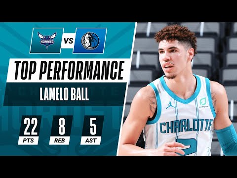 LaMelo Ball Tallies A Team-High 22 PTS, 8 REB, 5 AST In The Hornets W ?