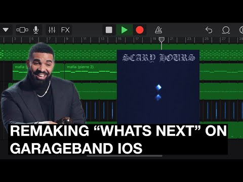 REMAKING “WHATS NEXT” BY DRAKE ON GARAGEBAND iOS [TUTORIAL]