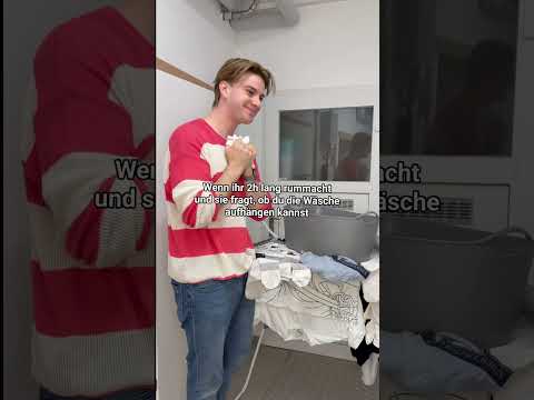 Markiere dein Schatzi! 😘🧺#beziehung  #küssen #haushalt #comedy #vincentgross #Humor #wäsche