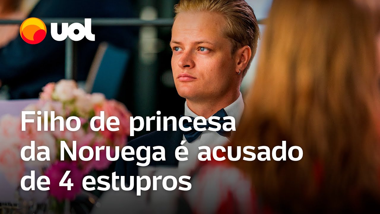 Filho da princesa da Noruega é acusado de 4 estupros e outras dezenas de crimes