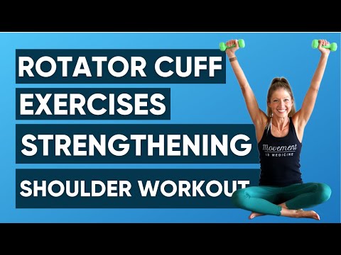 Rotator Cuff Exercises for Injury Recovery and Injury Prevention Strengthening Shoulder Workout