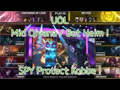 UOL(Nomanz キヤナ) VS SPY(Xerxe ノクターン) Play-In KO M4G4 - Worlds 2019 Play-In Knockout