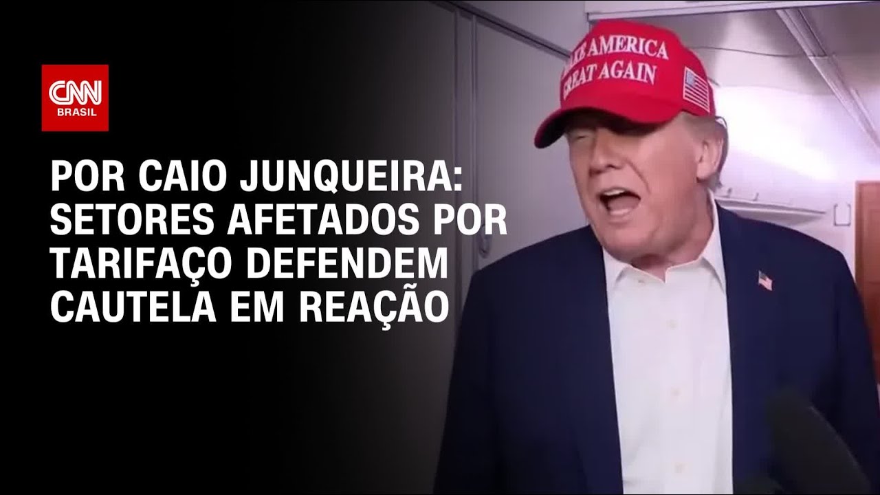Análise Setores afetados por tarifa de Trump defendem cautela em reação | CNN PRIME TIME