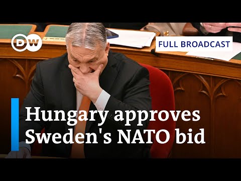 DW News from February 24: Hungary approves Sweden's bid to join NATO | Full Broadcast