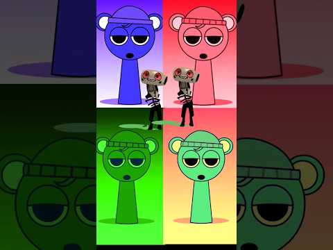 4X💥👀 COFFIN DANCE COVER #sprunki #sprunkiincredibox #funny #memes #shortvideo #incredibox