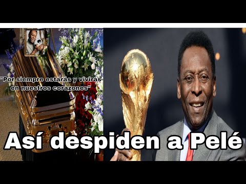 Pelé, así lo despiden en su funeral en Sau Paulo, Brasil