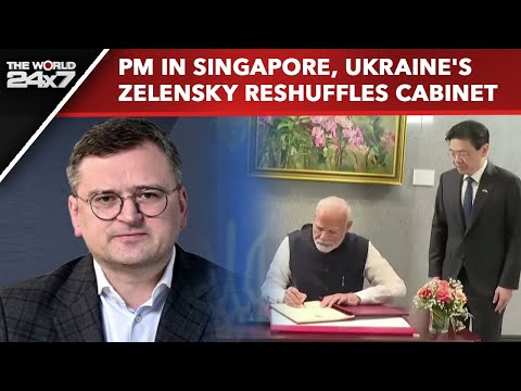 PM Modi News | PM Modi In Singapore, Ukraine's Zelensky Reshuffles Cabinet, Teen Shoots Dead 4 In US
