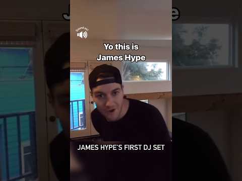 James Hype’s FIRST EVER DJ set! 😲❤️