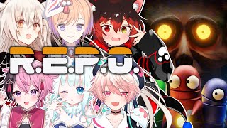 【R.E.P.O.】初心者🔰だらけの館探索！！！【七転び八起き黒猫/五十海夕鶴/雪晴こふゆ/白椅ぬゐ/メルア・クルー/稲荷狐珀】